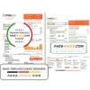 USA New Jersey PSEG electricity utility bill template in Word and PDF format, 2 pages