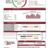 USA North Dakota South Central Regional Water District utility bill template in Word and PDF format
