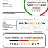 Germany Energis utility bill template in Word and PDF format, fully editable
