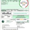 USA Tennessee Mountain Electric Cooperative, Inc. (MEC) utility bill template in Word and PDF format