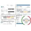 USA Texas AT&T telecommunications utility bill template in Word and PDF format