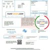 USA Texas Dasor Management and Investment utility bill template in Word nd PDF format