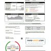 USA Texas TXU Energy utility bill template in Word and PDF format