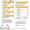 USA Utah Comcast utility bill template in Word and PDF format