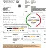 Germany TV Cabel utility bill template in Word and PDF format, fully editable