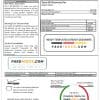 USA Verizon utility bill template in Word and PDF format