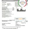 USA Washington Pepco utility bill template in Word and PDF format