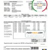 Ghana Electricity Company of Ghana utility bill template in Word and PDF format