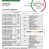 Angola Banco Comercial Angolano statement template in Excel and PDF format