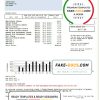 Hong Kong CLP Power Hong Kong Limited utility bill template in Word and PDF format