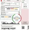Hong Kong Hongkong Electric Company utility bill template in Word and PDF format