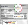 Azerbaijan AFB bank statement template in Word and PDF format, fully editable
