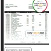 Bangladesh Agrani bank statement template in Word and PDF format