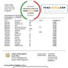 Bangladesh Sonali Bank proof of address statement template in Word and PDF format (.doc and .pdf)