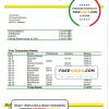 Barbados first citizens bank statement template in Word and PDF format