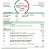 Belize Belizebank bank statement easy to fill template in .xls and .pdf file format