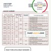 Bosnia and Herzegovina Addiko bank statement template in Word and PDF format