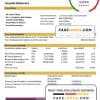 Brunei Bank Islam Brunei Darussalam bank statement template in Word and PDF format