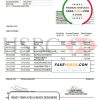 Brunei HSBC proof of addres statement template in Word and PDF format