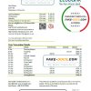 Burkina Faso Ecobank bank statement easy to fill template in Excel and PDF format