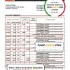 Cameroon SCB bank statement .xls or .pdf template, completely editable (AutoSum)