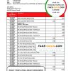 Canada Bank of Montreal bank statement Excel and PDF template (AutoSum)