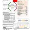 Canada Scotiabank proof of address statement template in Word and PDF format, (.doc and .pdf)
