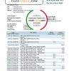 Central African Republic Ecobank proof of address template in Word and PDF format