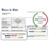 Chile Banco de Chile bank statement template in Word and PDF format