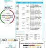 China Industrial and Commercial Bank of China bank statement template in Excel and PDF format