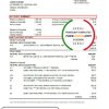 China Merchants bank proof of address statement template in Excel and PDF format