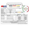 Costa Rica The Bank of Costa Rica bank statement template in Word and PDF format