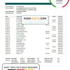 Cuba Banco Popular de Ahorro (BPA) bank statement easy to fill template in Excel and PDF format
