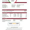 Cuba Bandec Banco de Credito y Comercio bank statement easy to fill template in .xls and .pdf file format