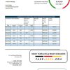 Denmark Danskebank bank statement easy to fill template in Excel and PDF format