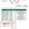 Dominica National Bank of Dominica bank statement easy to fill template in Excel and PDF format