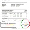 Ecuador Central Bank of Ecuador bank statement easy to fill template in Excel and PDF format
