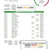 Equatorial Guinea The National Bank statement easy to fill template in Excel and PDF format