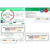 Brunei Baiduri bank card statement, Word and PDF template, 4 pages