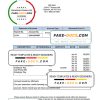 Canada Money Mentors (MM) bank statement Word and PDF template