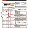 Congo Credit du Congo bank statement Excel and PDF template (AutoSum)