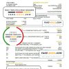 Cuba Banco Central de Cuba bank statement Excel and PDF template
