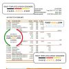 Egypt Alex bank statement Excel and PDF template