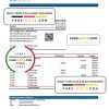 Equatorial Guinea BGFI Bank Statement Excel and PDF template