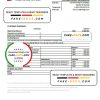 Equatorial Guinea CCEI Bank statement Excel and PDF template