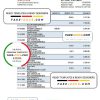 France Credit Mutuel bank statement Excel and PDF template