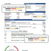 Gabon Alios Finance bank statement Excel and PDF template
