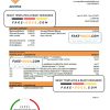 Gambia Access bank statement Excel and PDF template