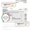 Germany Dekabank bank statement Excel and PDF template