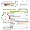 Germany Fidor bank statement, Word and PDF template